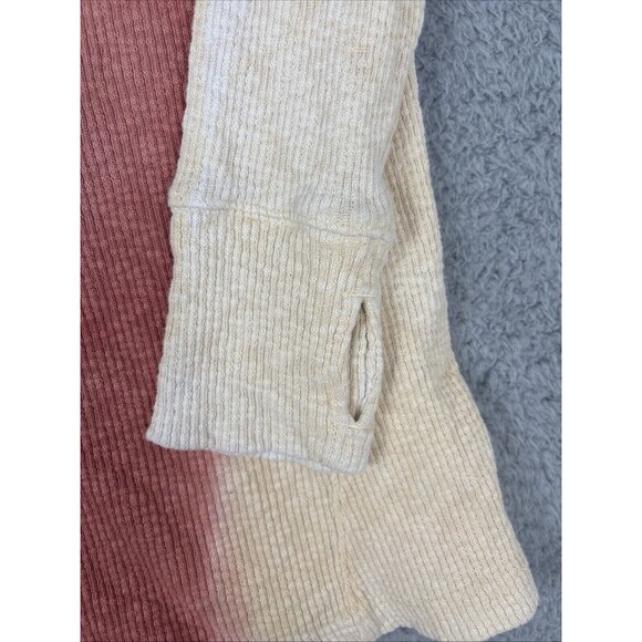 We The Free Top Womens Large Logan ColorblockTie-Dye Long Sleeve Beach Boho - Picture 5 of 9